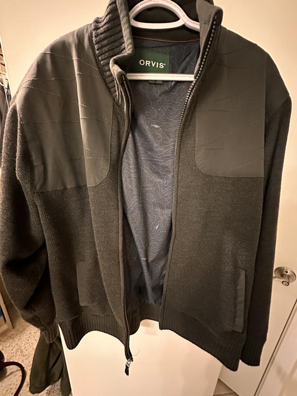 Orvis foul weather lined sweater sale