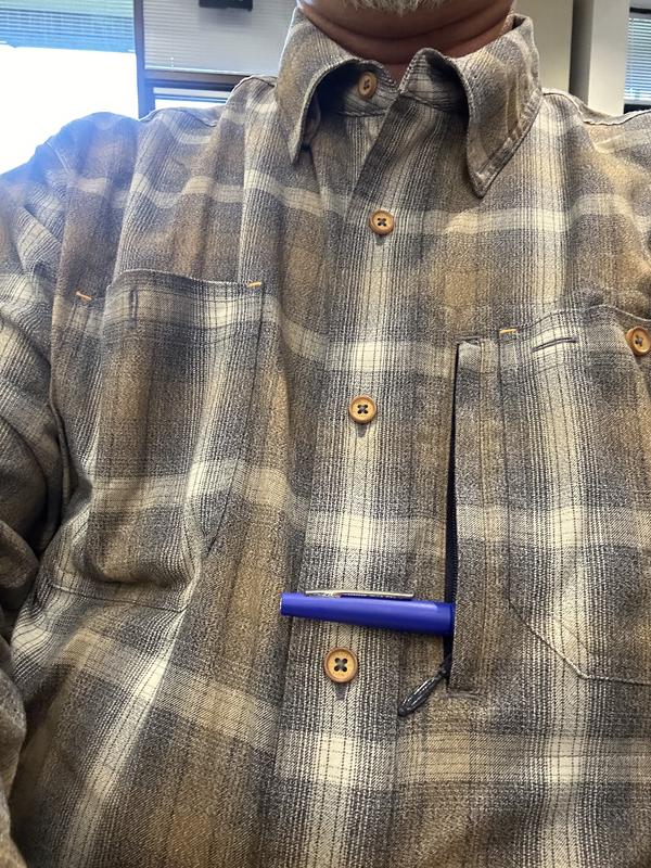 Men's Waynesville 66 Long-Sleeved Shirt | Medium Blue | Polyester/Nylon | Orvis