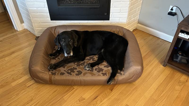 5-memory-foam-dog-bed-buffalo-plaid - Orvis News