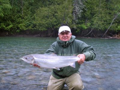 Down Periscope! Salmon fishing on the Bonaventure, Petite and