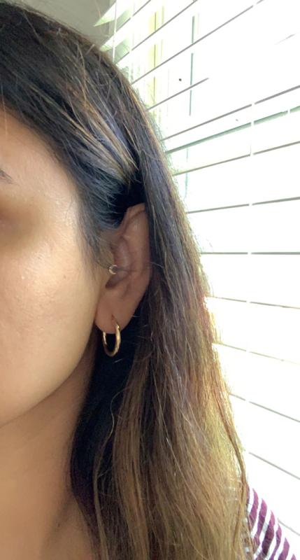 Customer photo for "Perfect everyday hoops!"
