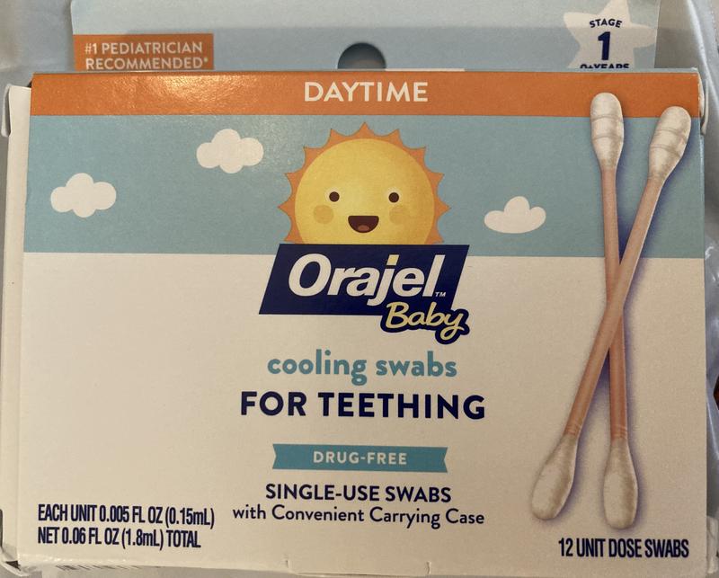 Baby 2024 orajel swabs