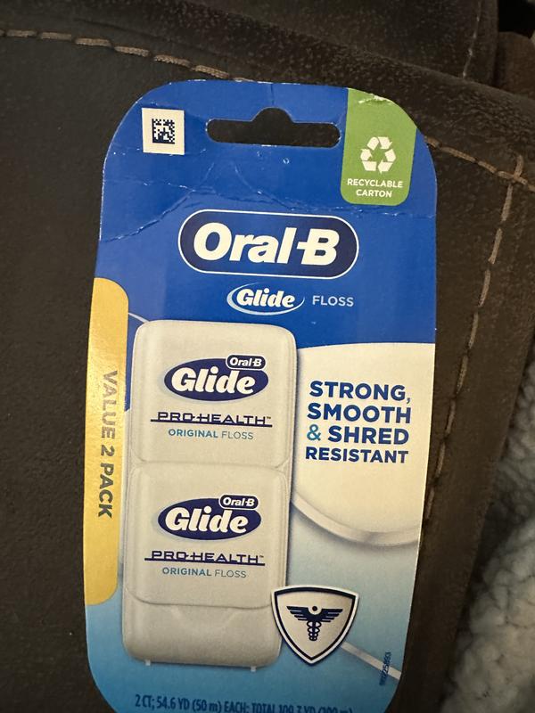 Oral-B Glide Pro-Health Comfort Plus Dental Floss, Extra Soft, Value 2 Pack  (40m Each)