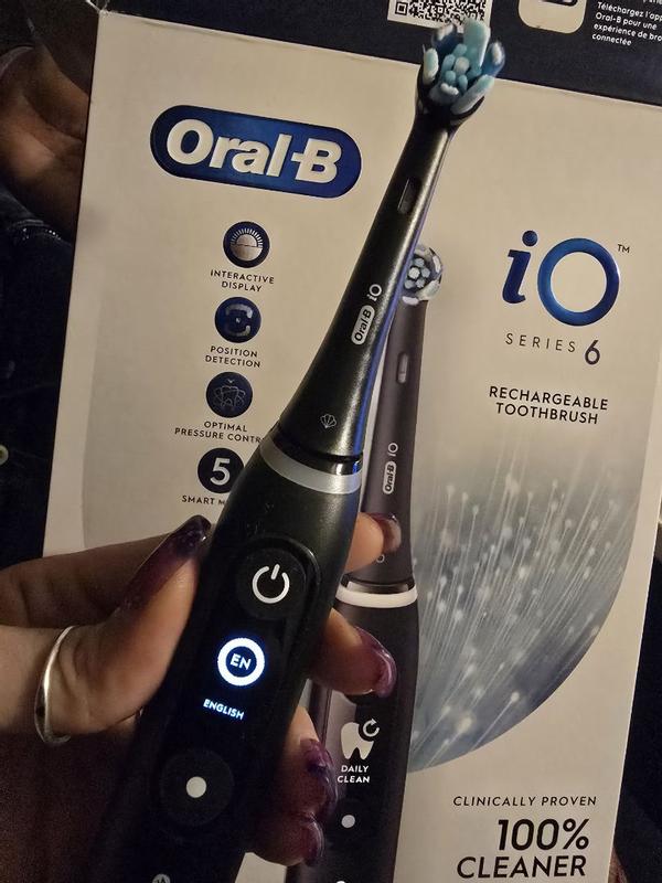 Oral-B iO Series 6 Electric Toothbrush with (1) Brush Head, Gray Opal