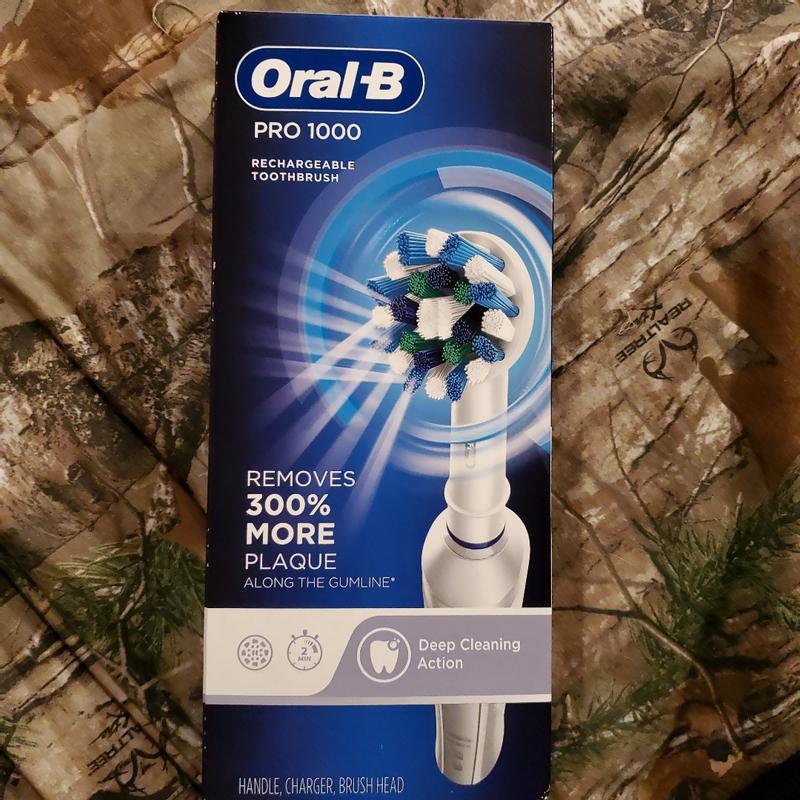 OralB® Pro 1000 Electric Toothbrush with CrossAction Brush Head in
