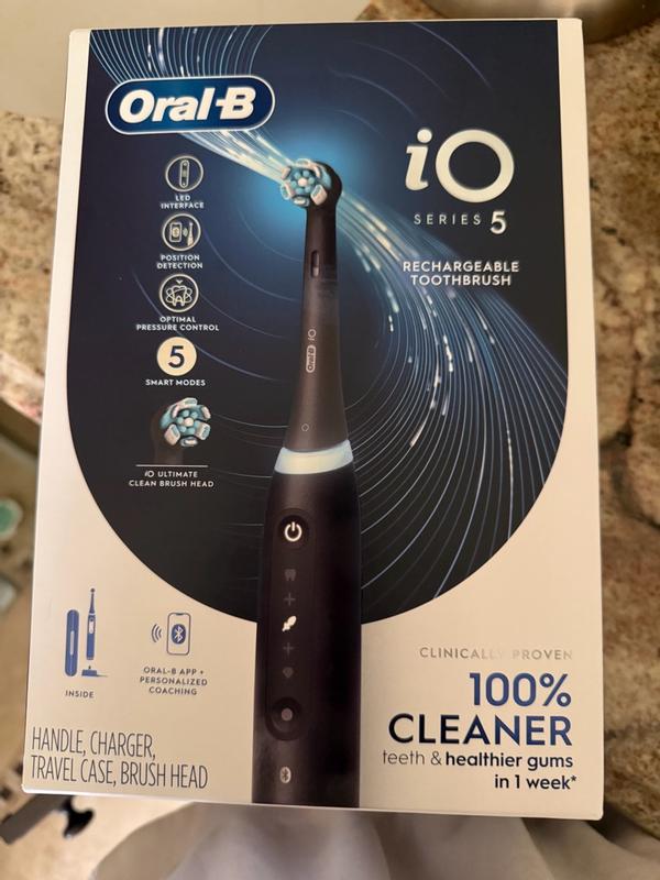 Oral-B iO Series 5 Black Ultimate Clean Electric Toothbrush with