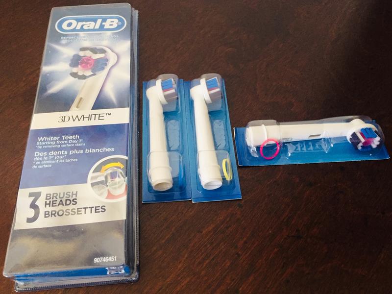 oral b 3d white brush head review