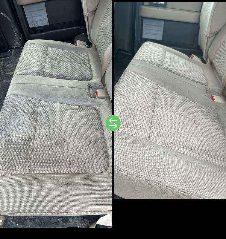 Car Seats Transformed! - Whip-It® Cleaner & Stain Remover