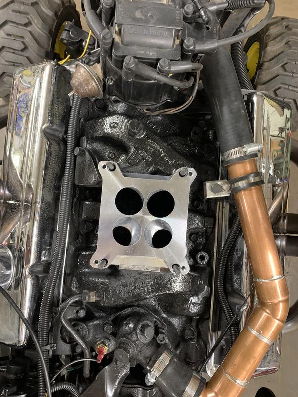 Carburetor Adapter Plate Edelbrock 2696 Carburetor Adapter Plate Edelbrock 2696