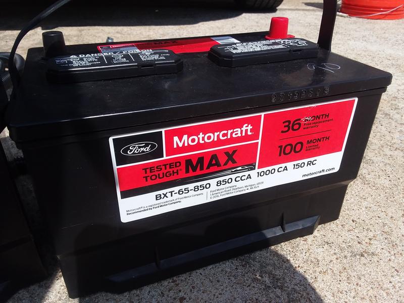 2019 Ford Explorer Motorcraft Battery