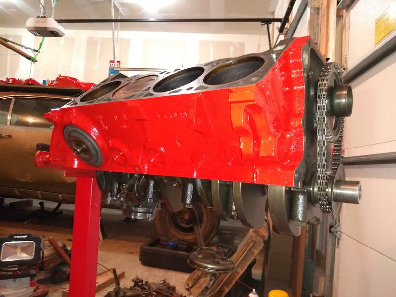 VHT Engine Enamel™ engine paint - Chrysler red for Honda ✓ AKR