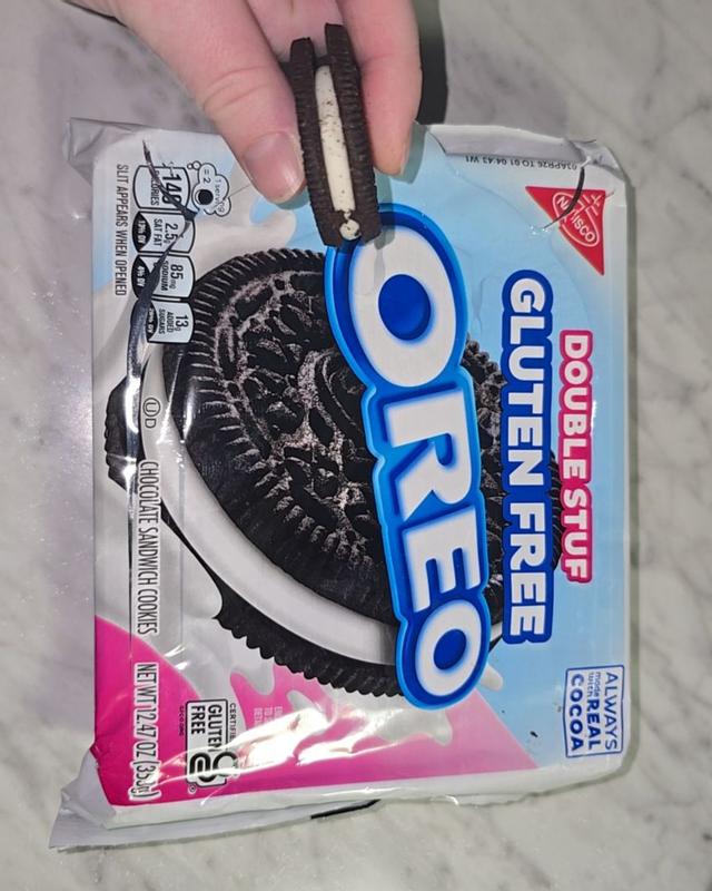 Double Stuf Gluten Free Chocolate Sandwich Cookies | OREO