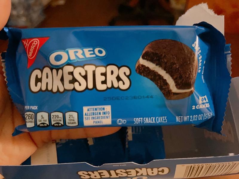 OREO Cakesters Soft Snack Cakes, Snack Packs, 2.02 oz., 18 OREO Cakesters Soft Snack Cakes, Snack Packs, 2.02 oz., 18