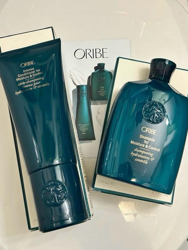 Oribe Shampoo for MOISTURE AND CONTROL 8.5 fl oz INTENSE CONDITIONER 6.8fl oz store