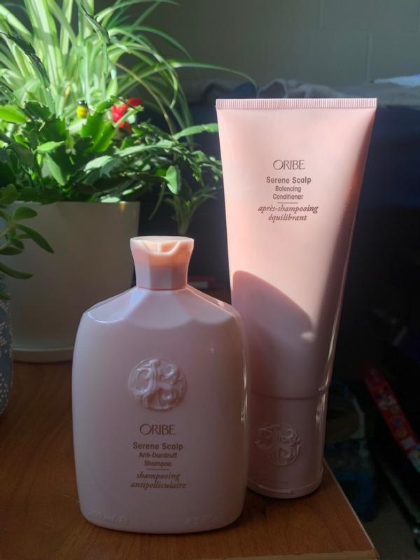 ORIBE SERENE SCALP Anti Dandruff Shampoo fashion 8.5oz & Balancing Conditioner 6.8oz