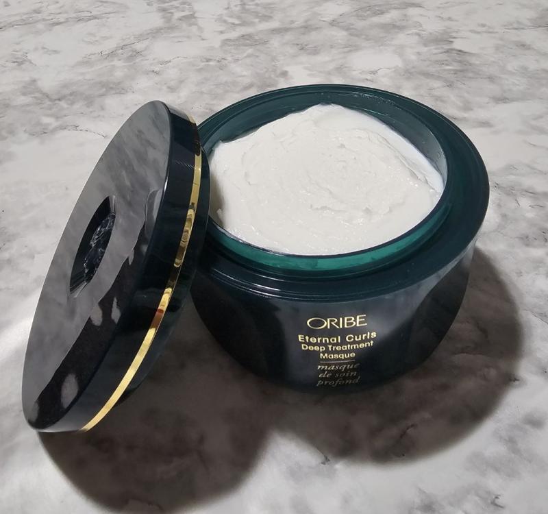 Customer photo for "Oribe Moisture & Control Deep Treatment Masque - A New Hair Care Favorite ✨"