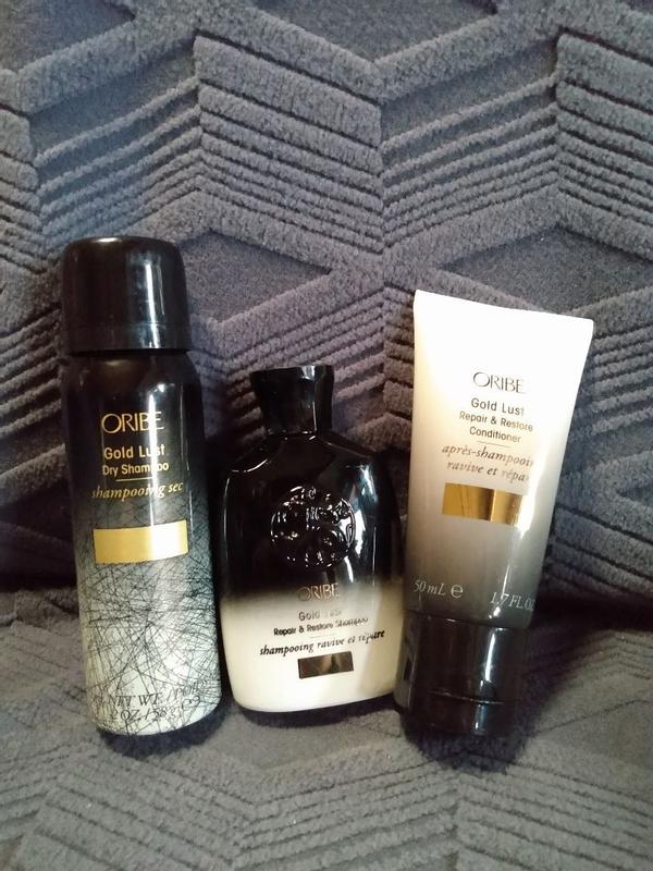 Oribe Gold Lust Repair & Restore Shampoo – 50 Ml Reisegröße Für Geschädigtes Haar
