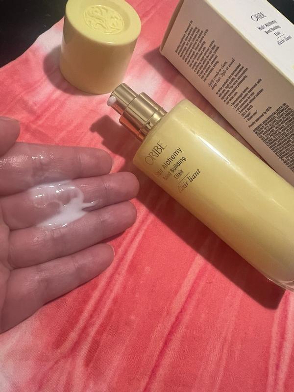 Customer photo for "Lux and lightweight bonding repair hair elixir"