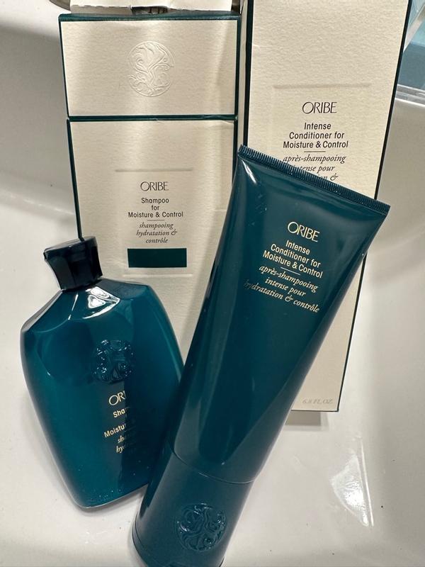 Oribe Shampoo for MOISTURE AND CONTROL 8.5 fl oz INTENSE CONDITIONER newest 6.8fl oz