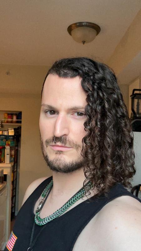 Customer photo for "Pleasantly surprised! It worked on my curly hair!"