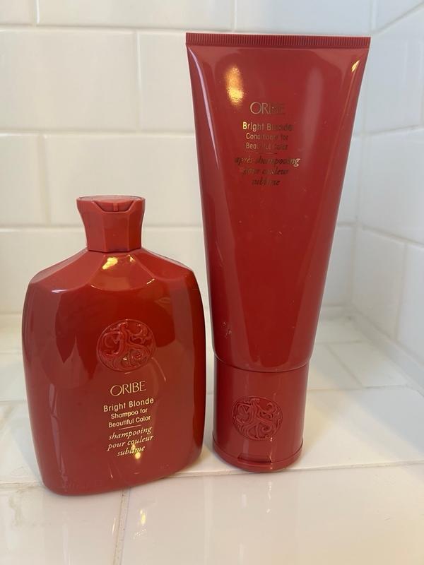 Oribe Shampoo for Bright blonde Straight Away Gold lust oil Brilliance and shine outlet