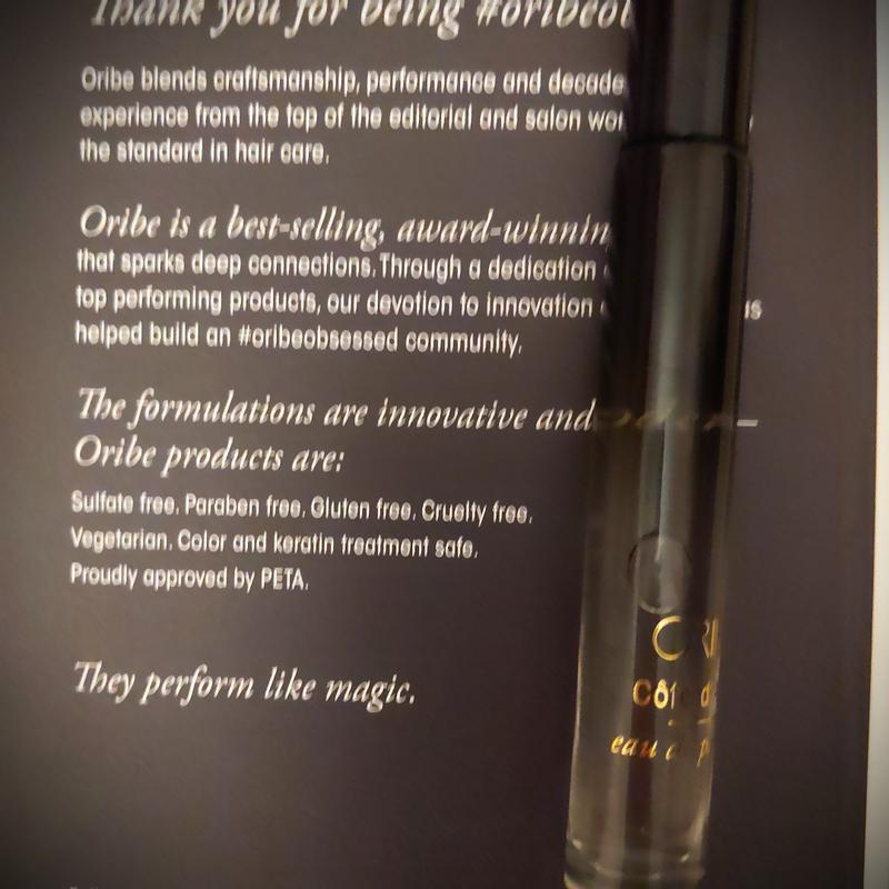 Customer photo for "After trying the haircare,"