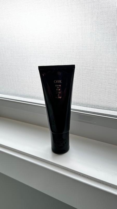 Customer photo for "Love Oribe and this styling cream!"
