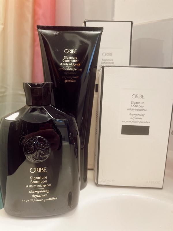 ORIBE Signature Shampoo 8.5 fl oz and Conditioner deals 6.8 fl oz