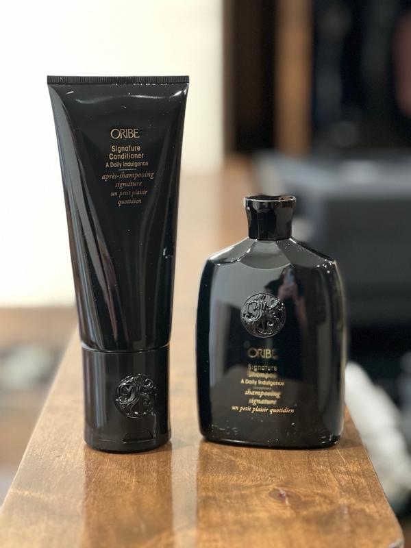 ORIBE Signature Shampoo 8.5 fl oz and Conditioner deals 6.8 fl oz