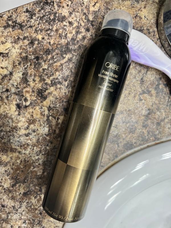 Customer photo for "Great hairspray!"