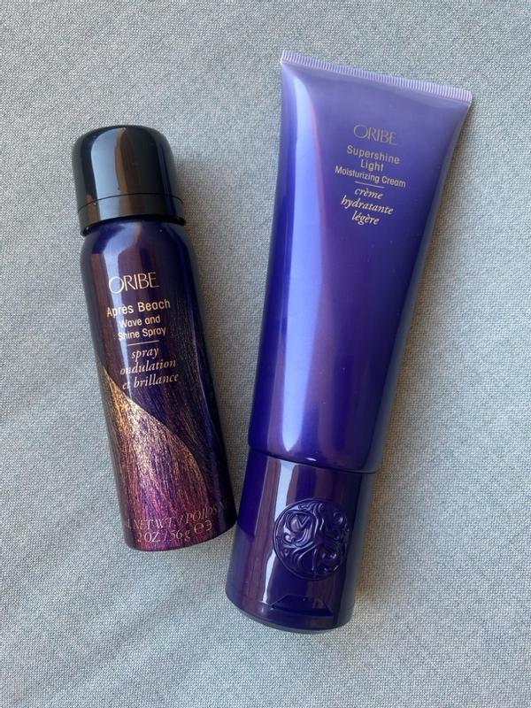 2 Oribe Royal Blowout Heat Styling Spray + 2 Oribe Apres Beach Wave and Shine selling Sp