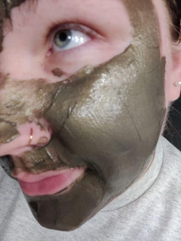 Dries nicely and rinses off