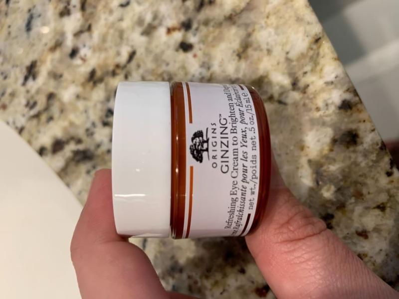 The Ginzing under-eye cream.