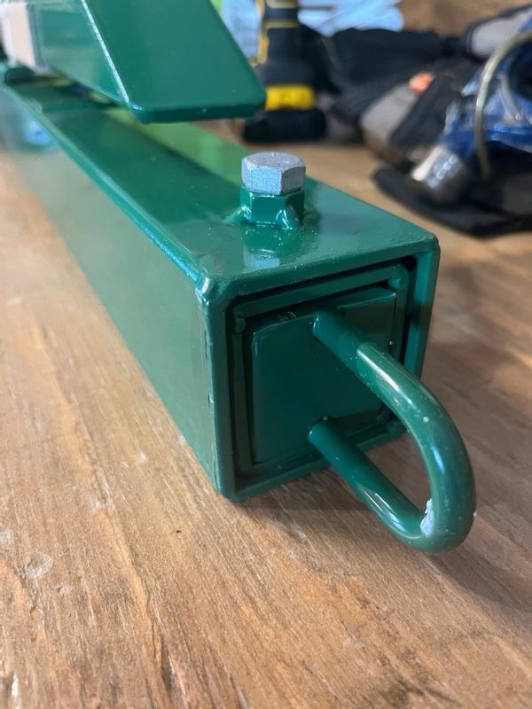 FIRST DEFENSE 11.76-ft x 2.37-ft Green Steel Driveway Gate in the ...