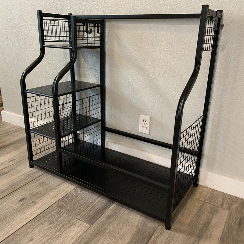 ProWorx Golf Equipment Organizer assembled.