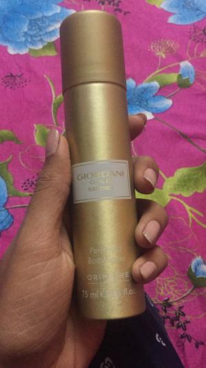 Giordani gold perfume body spray hot sale