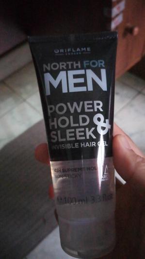 Gel para Cabelo Power Hold & Sleek Invisible North For Men (34920) Styling  – Cabelo