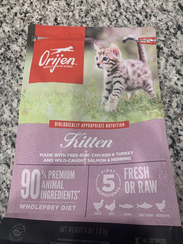 ORIJEN Kitten Formula Healthy Dry Food for Kittens ORIJEN