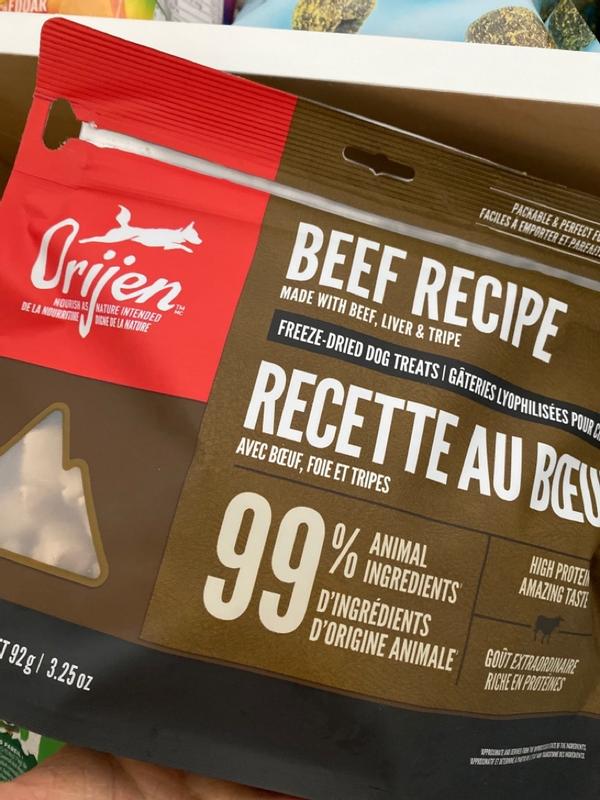 Orijen angus shop beef treats