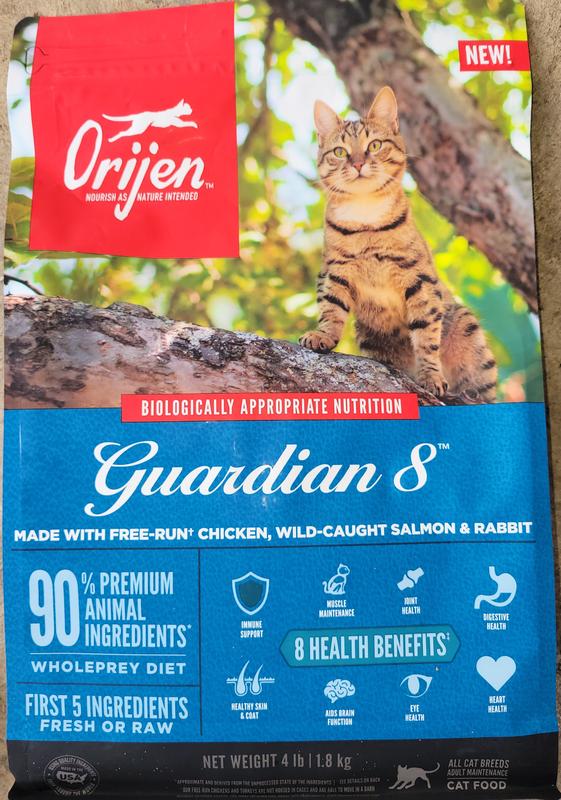 ORIJEN Guardian 8 Cat Food for Heart Joint Brain Health