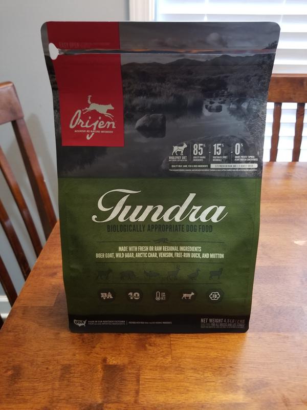 Orijen tundra dog food sale