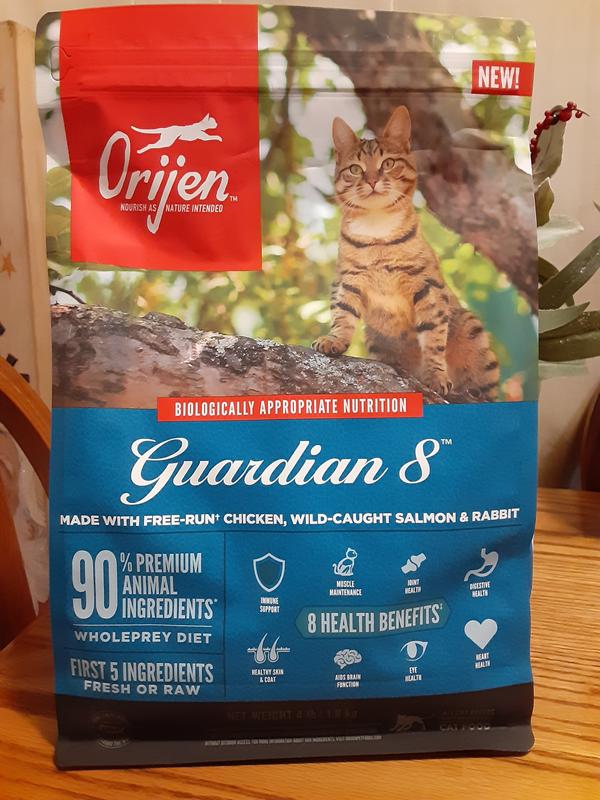 ORIJEN Guardian 8 Cat Food for Heart Joint Brain Health