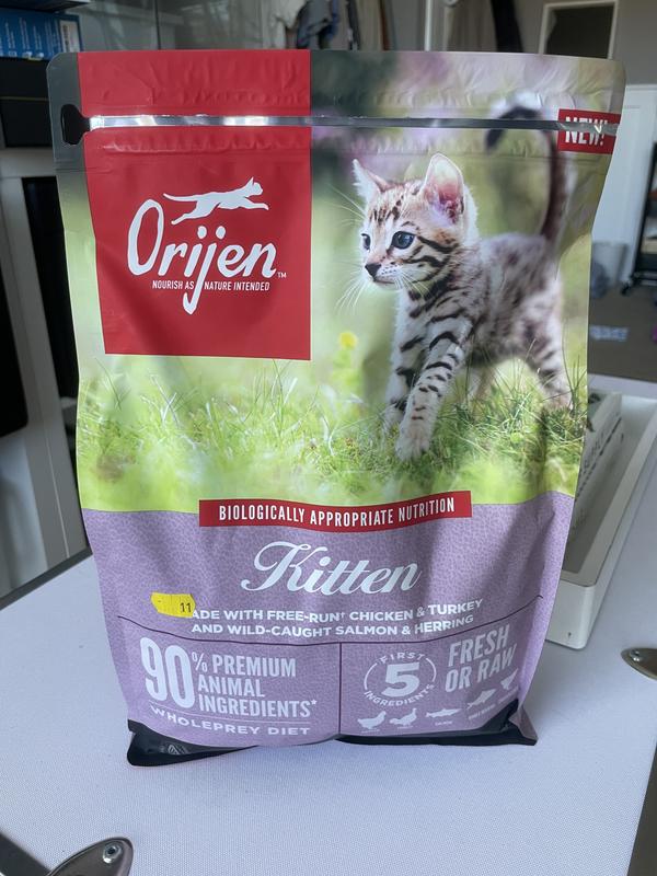 Orijen cat food store diarrhea