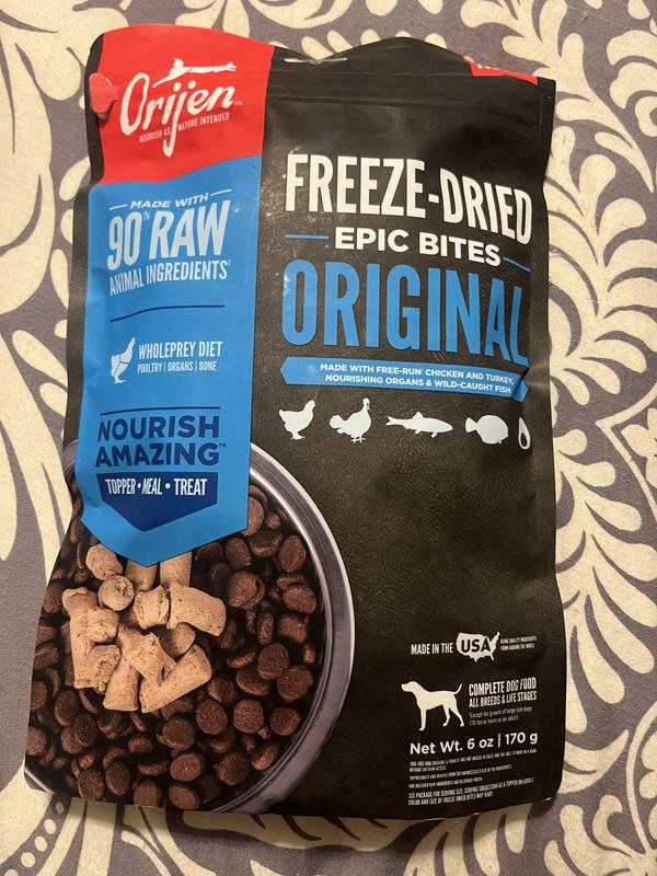 Orijen freeze dried raw dog food best sale