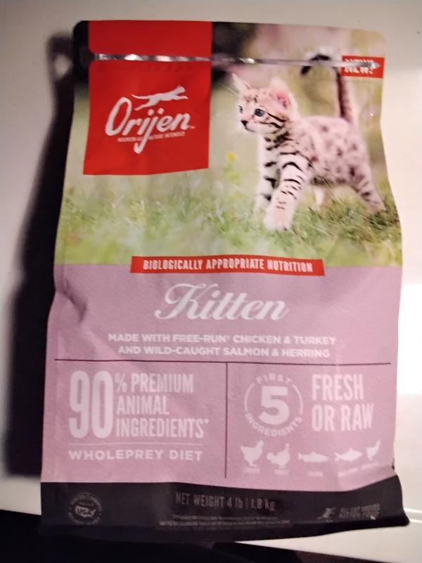 ORIJEN Kitten Formula Healthy Dry Food for Kittens ORIJEN