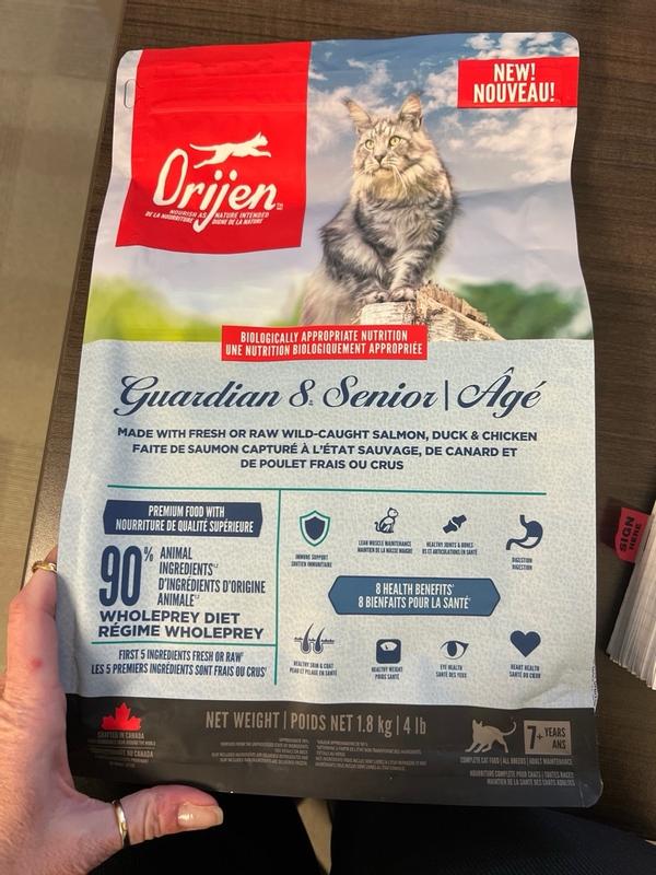 ORIJEN™ Guardian Senior Cat Food for Heart, Joint, & Brain Health | ORIJEN ORIJEN™ Guardian Senior Cat Food for Heart, Joint, & Brain Health | ORIJEN