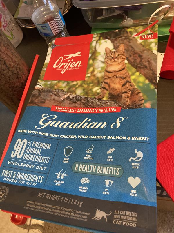 ORIJEN Guardian 8 Cat Food for Heart Joint Brain Health