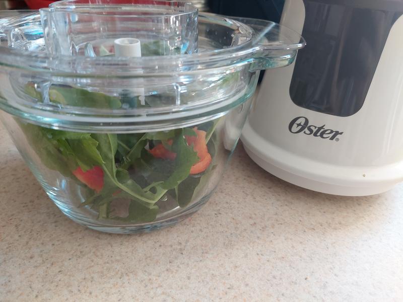 Oster 3-Cup Mini Food Chopper With Whisk