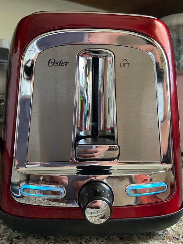 Oster 6544RD-053 Pop Up 2 Slice Toaster, Red 220V