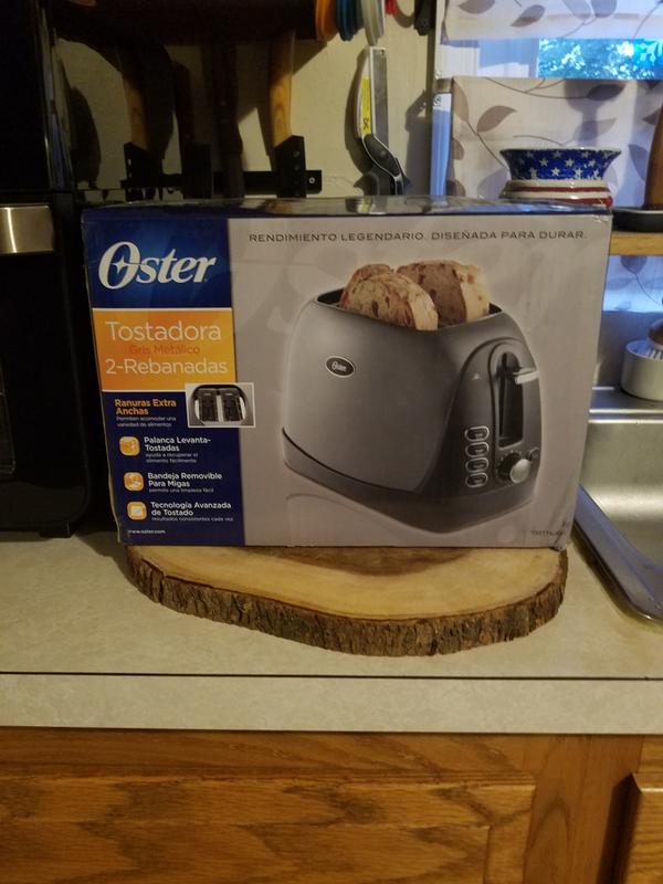  Oster Tostadora de 2 rebanadas con tecnología avanzada